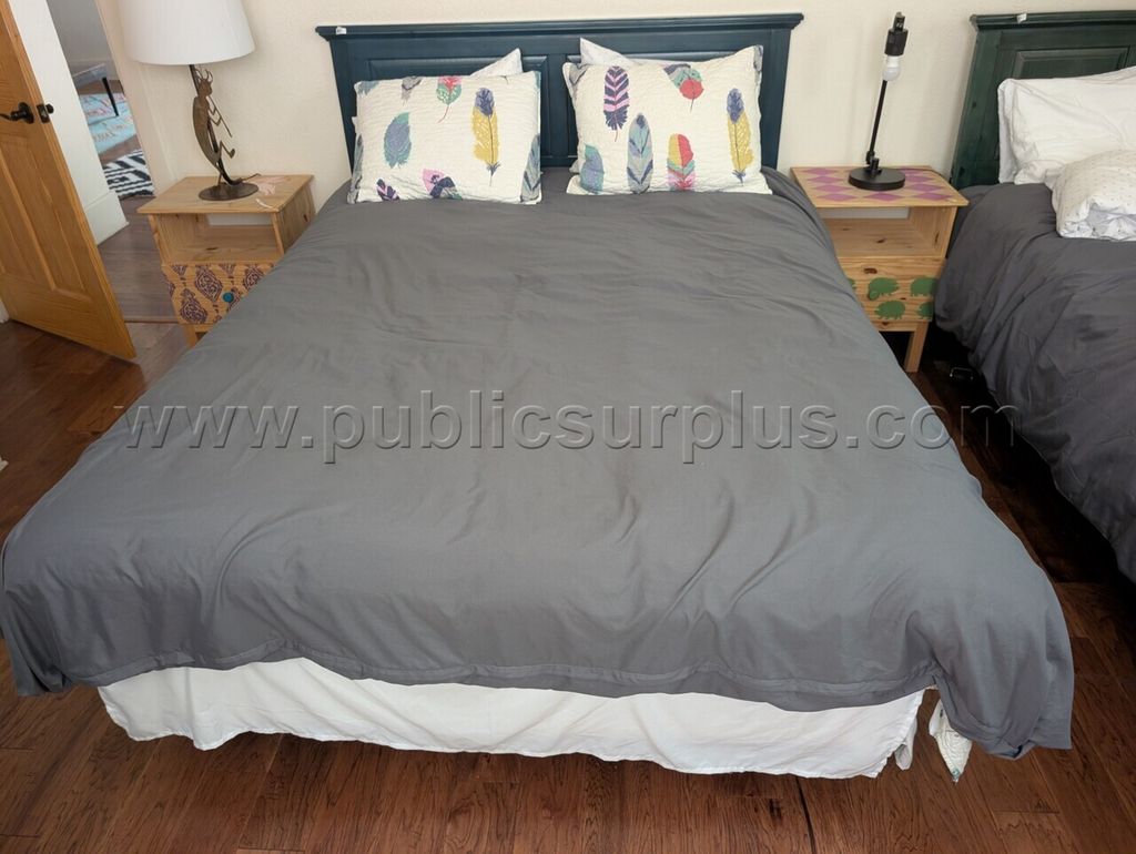 Queen Bed with Frame - photo 1
