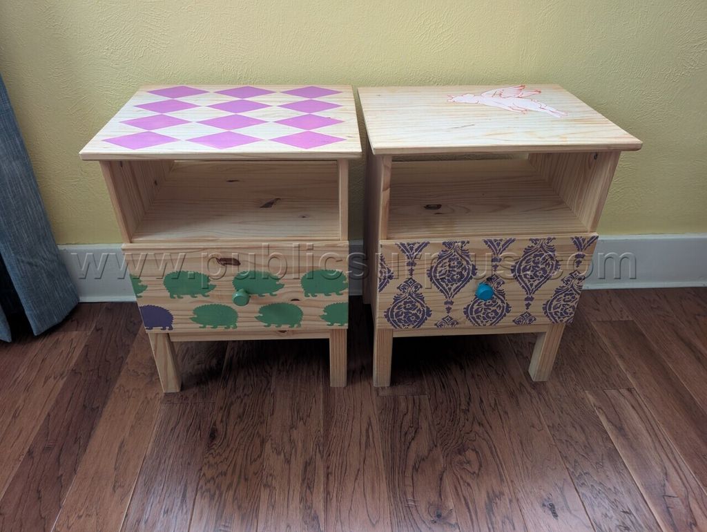 Two Small Side Tables - photo 1