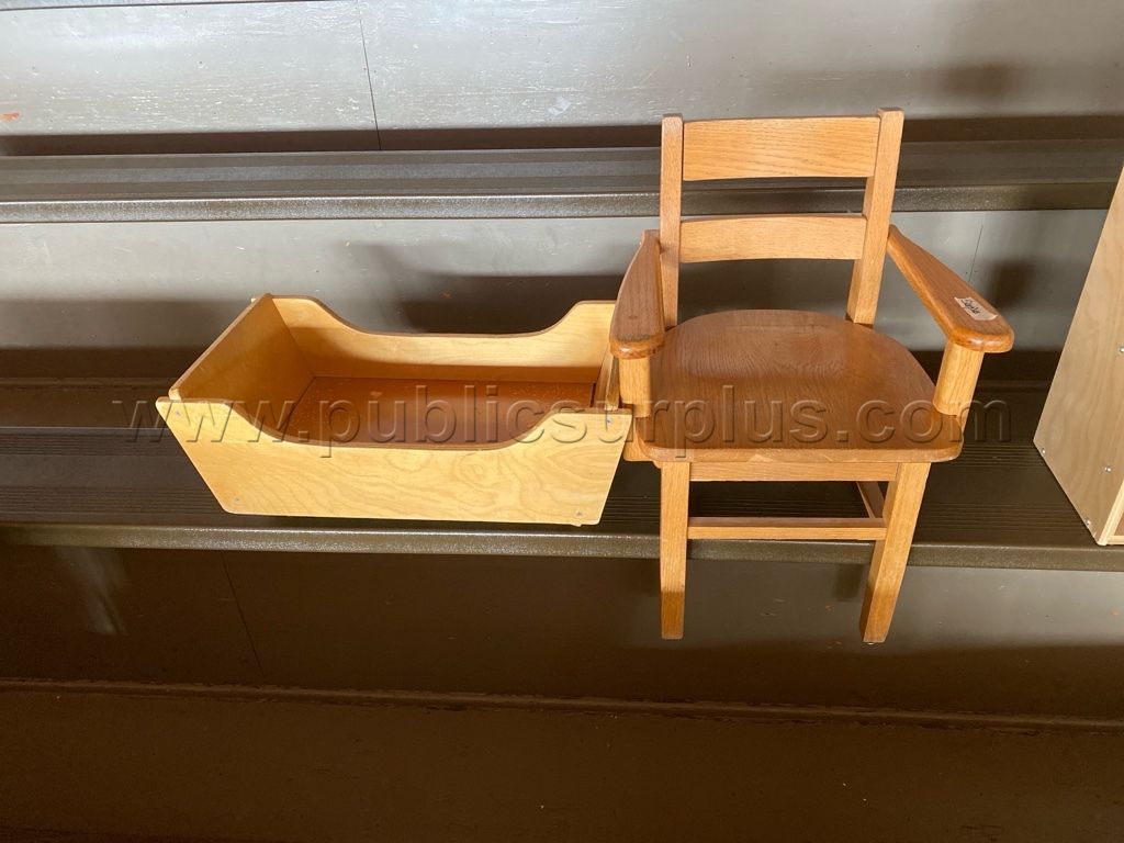Kids' Chair and Cradle - photo 1