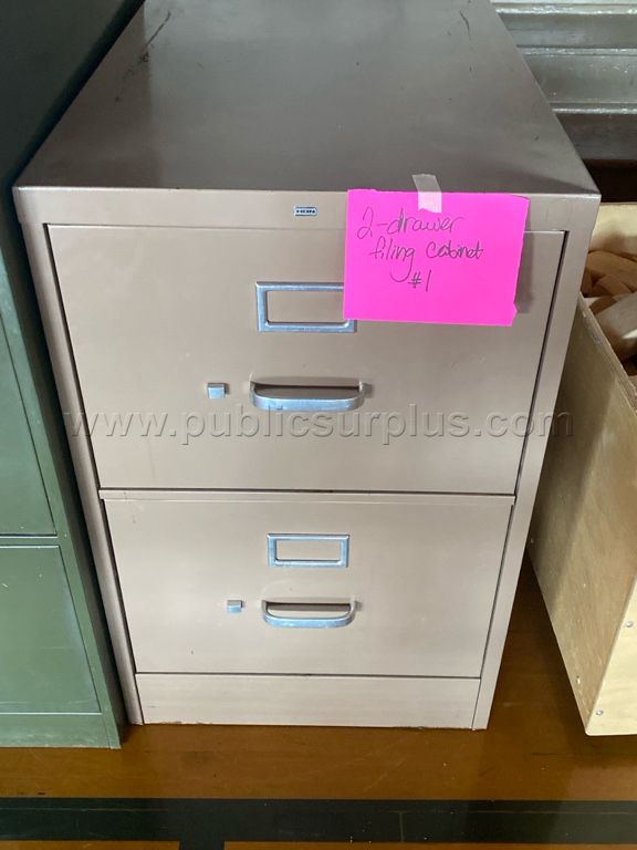 2-Drawer Filing Cabinet #1 - photo 1