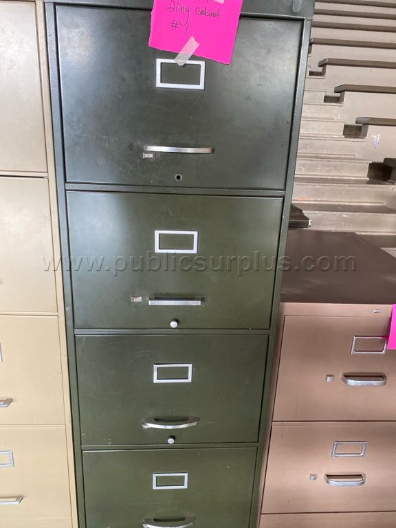 4-Drawer Filing Cabinet #1 - photo 1