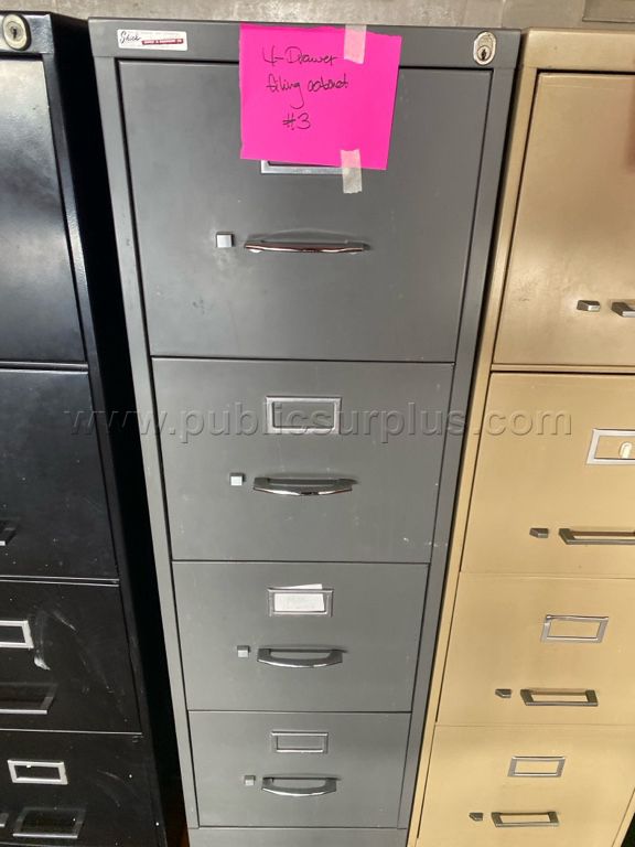 4-Drawer Filing Cabinet #3 - photo 1