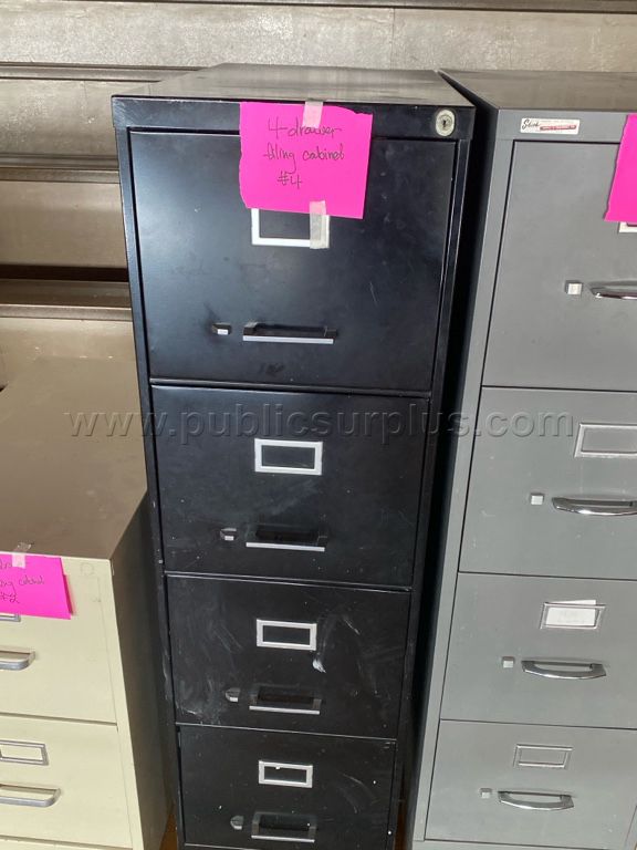 4-Drawer Filing Cabinet #4 - photo 1