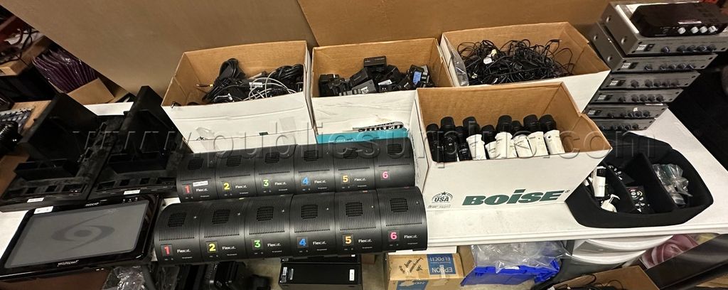 Misc. Lot of Lightspeed Classroom Equipment Microphones Speakers Chargers Amps - photo 1