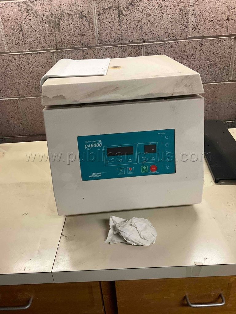 Becton Dickinson Clay Adams CA6000 Benchtop Centrifuge - photo 1