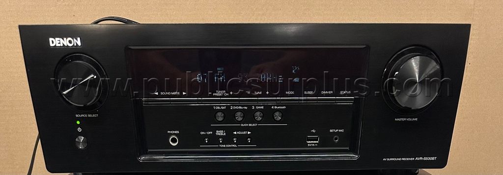 Vintage Denon AVR-S530BT 5.2-Channel A/V Receiver - photo 1