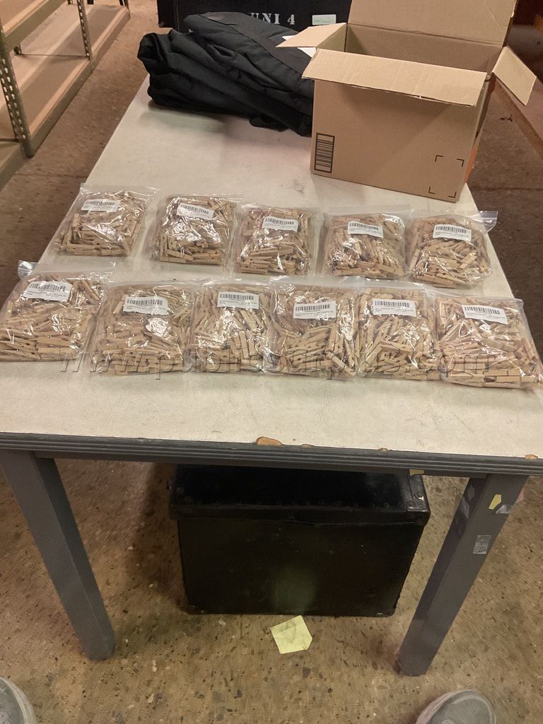 8-Bags of Mini Clothespins Lot # 4982 - photo 1