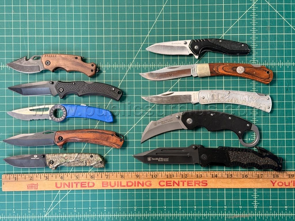 Assorted Knives - QTY 10 - Shipping $12.00 - photo 1
