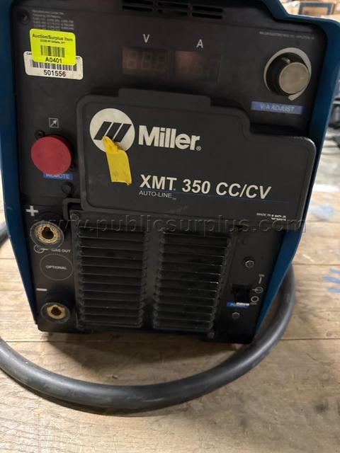 #17 Miller XMT 350 CC/CV Welder Power Source, 501556, A0401
