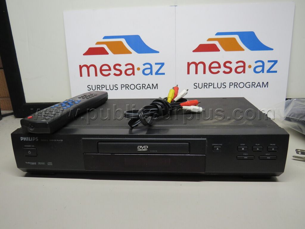 Philips DVD619 DVD/CD Player   **Unknown Condition** - photo 1