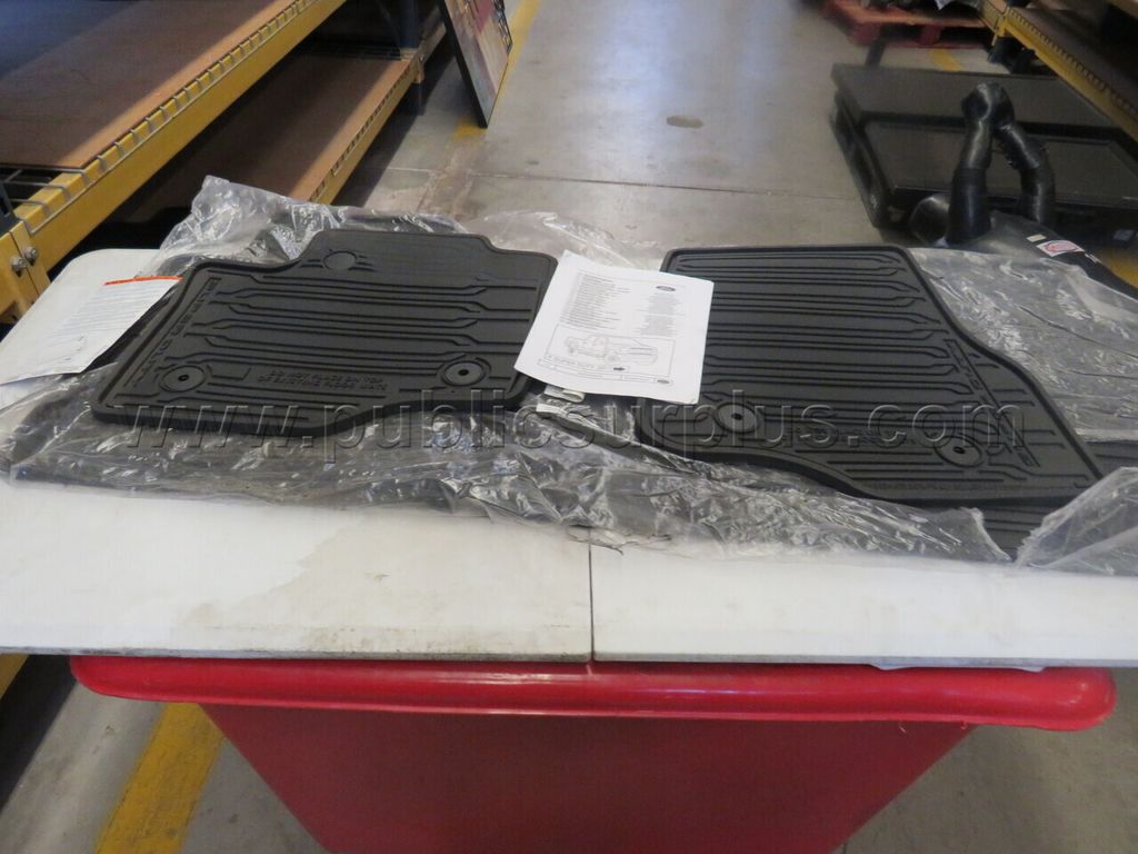 Set of Ford Vinyl Floor Mats for Super Duty Trucks **4 Pieces** - photo 1