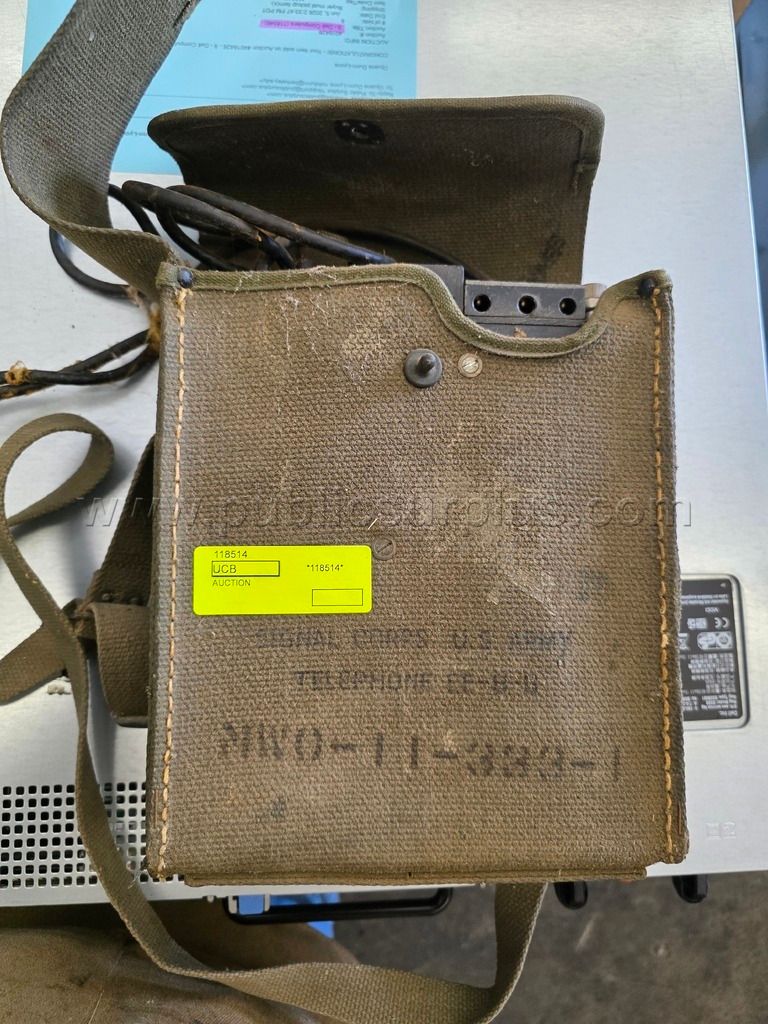 Signal Corps U.S. Army Telephone (118514) - photo 1