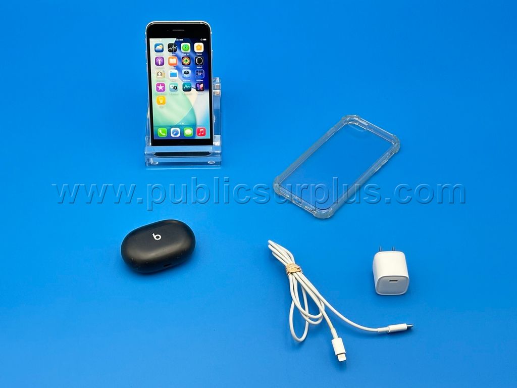 1 Apple iPhone with Beats Studio Buds - Shipping $9.99 /RA - photo 1