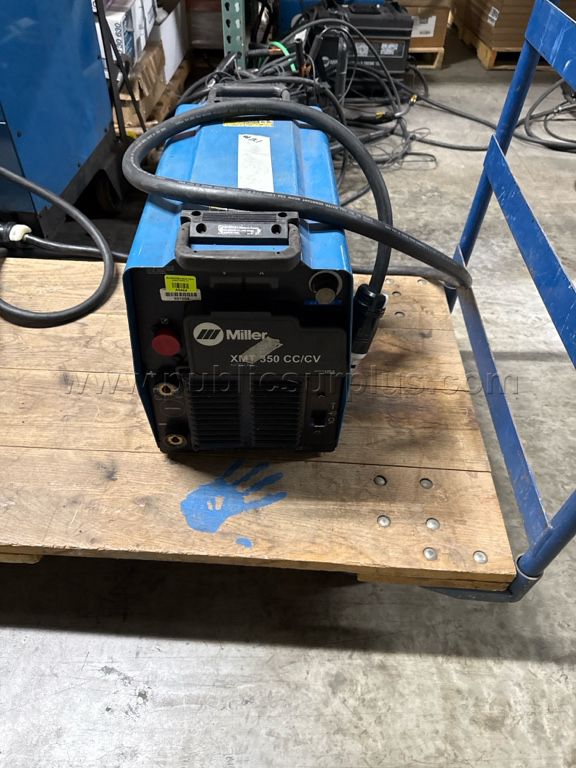 #21 Miller XMT 350 CC/CV Welder Power Source, 501558, A0404 - photo 1