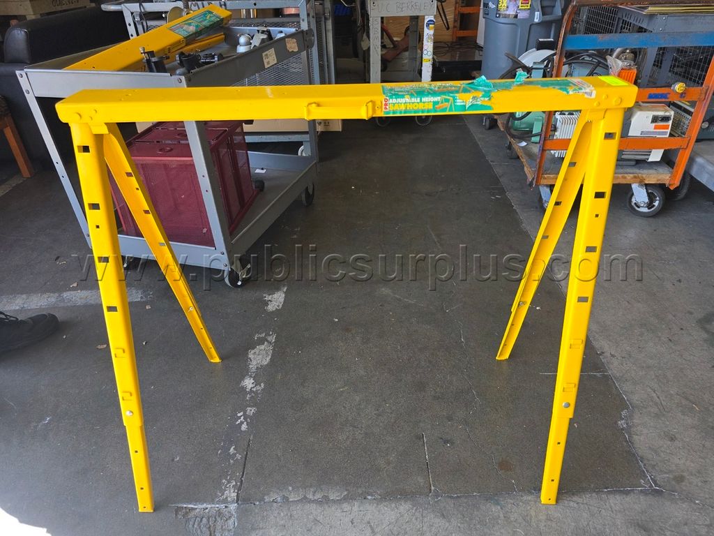 2 - Adjustable Height Portable Sawhorse (118660) - photo 1