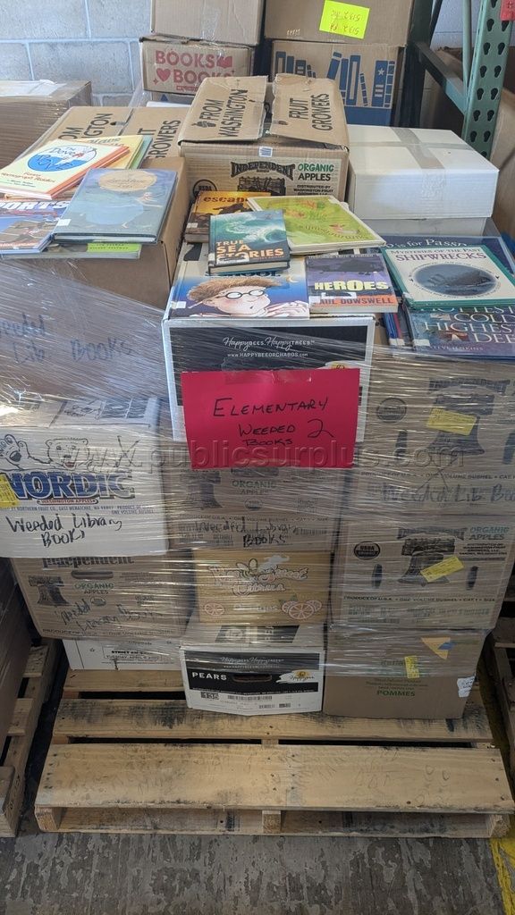 Book Lot: Weeded Library Books (#2089) - photo 1