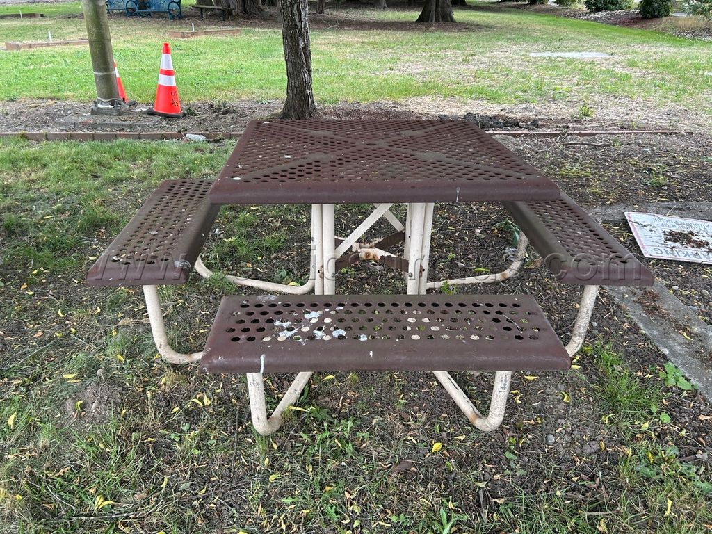 Metal Picnic table - photo 1