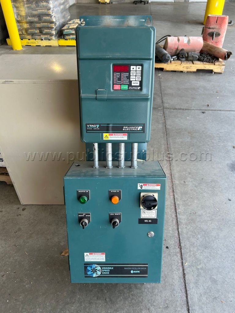 Reliance VTAC7 HVAC Drive 20H4160-P12300 20HP 460V 3 Phase - photo 1