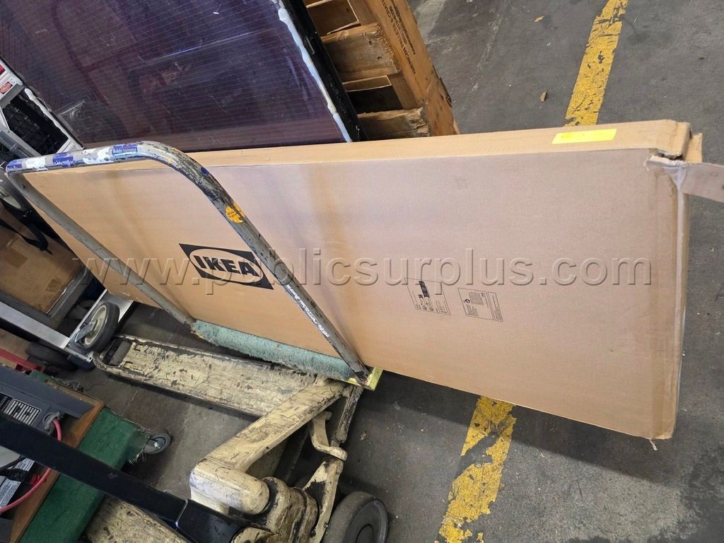 Ikea Headboard with Storage Compartment, Queen, Gray (188694) - photo 1