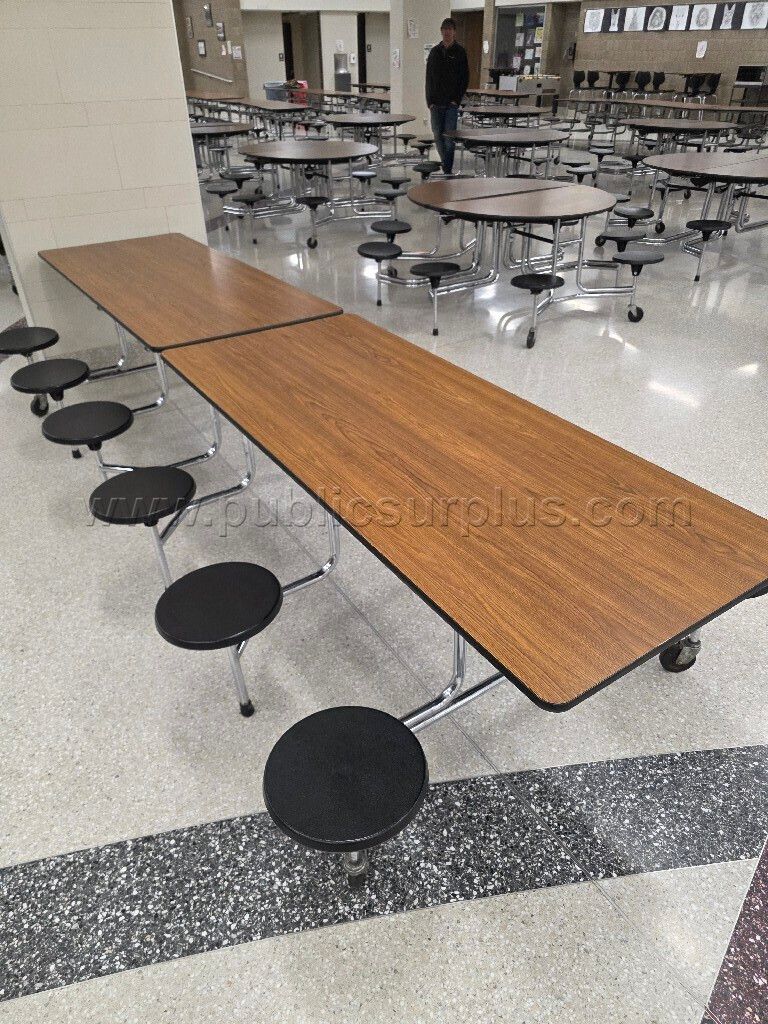12' 12 Seat Lunchroom Tables 14 total - photo 1
