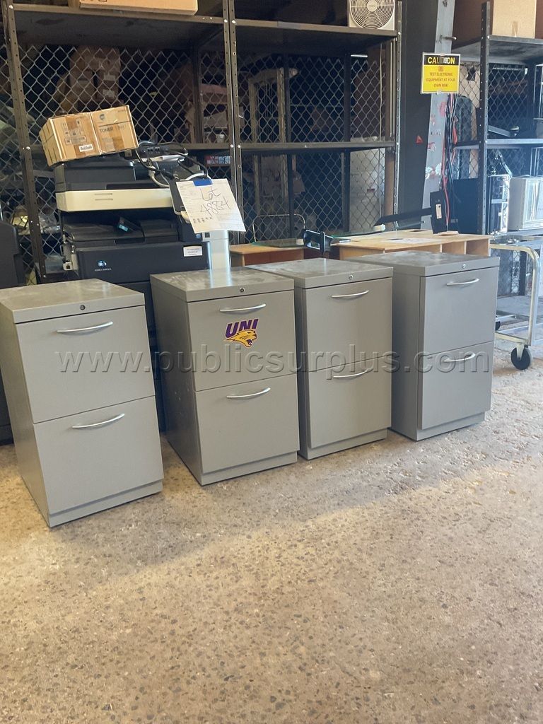 4-Small Rolling File Cabinet Lot #4995 - photo 1
