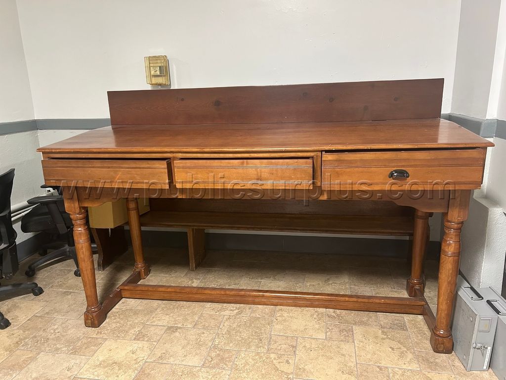 Antique Serving Table - photo 1