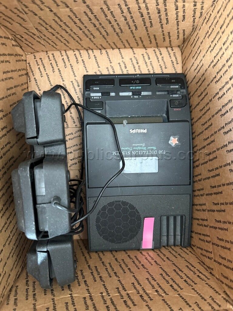 Philips 730 Dictation System with Foot Pedal - photo 1