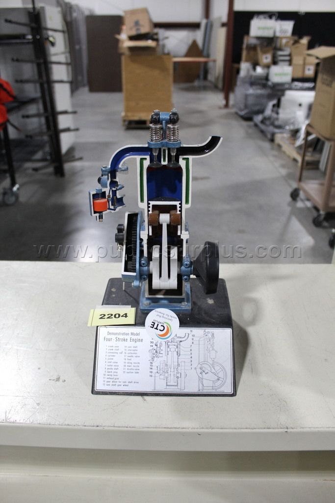 Demonstration model 4 stroke engine ~2204~ - photo 1