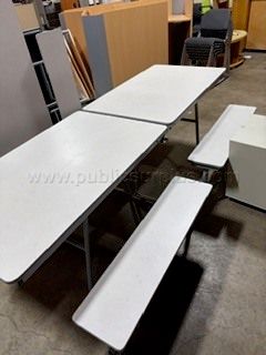 Folding Lunch Table - photo 1