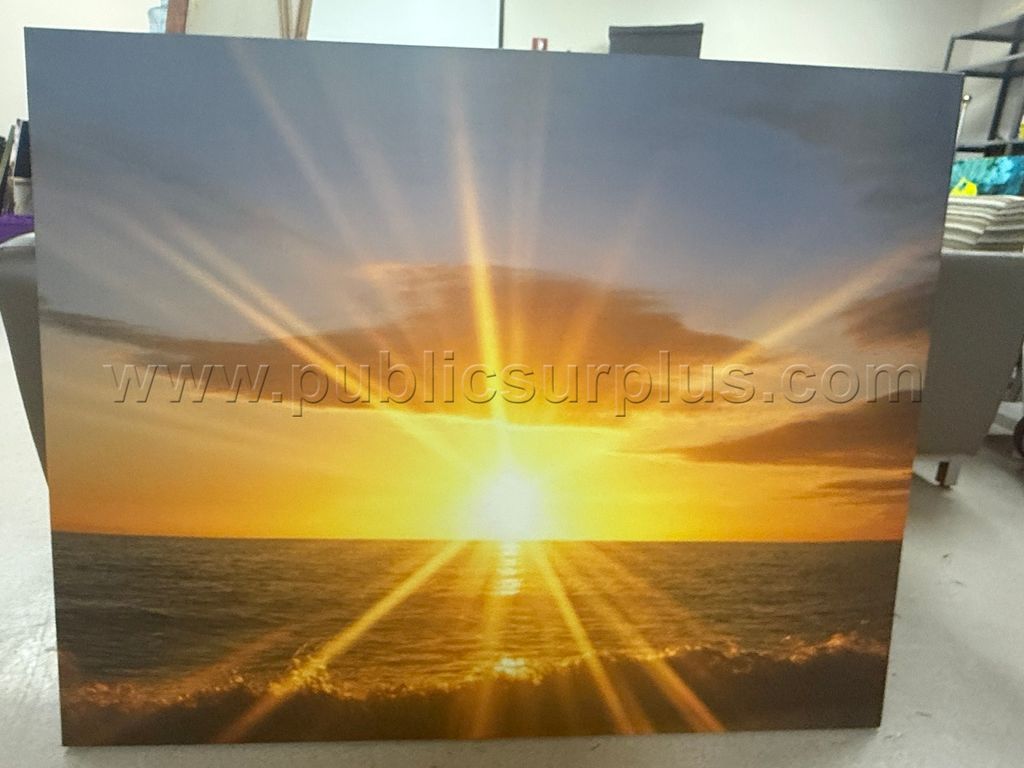 Auction#402- Sunset canvas - photo 1