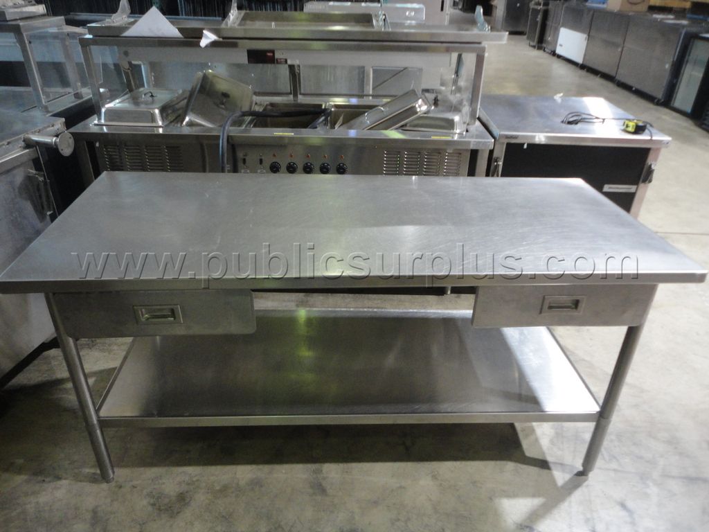 Stainless Steel Kitchen Work Table - photo 1