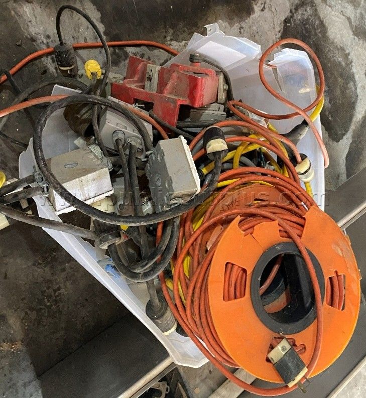 Electrical junction boxes and extension cords - photo 1