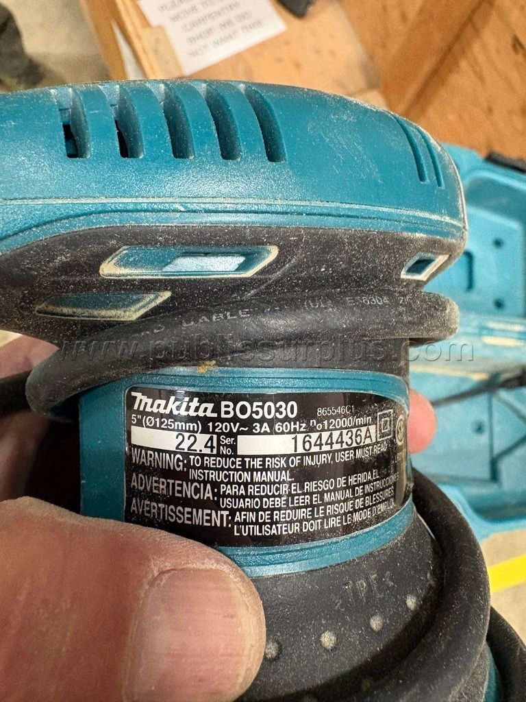 Makita Orbital Sander 5" BO5030 - photo 1